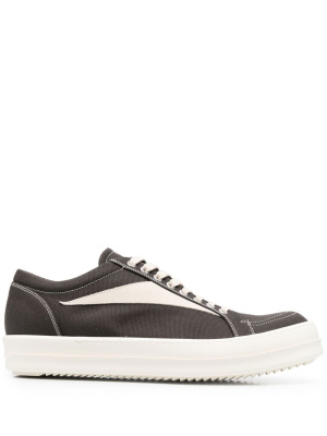 

Appliqué low-top sneakers, Rick Owens DRKSHDW Appliqué low-top sneakers