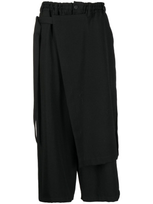 

M-Wrap drop-crotch pants, Yohji Yamamoto M-Wrap drop-crotch pants