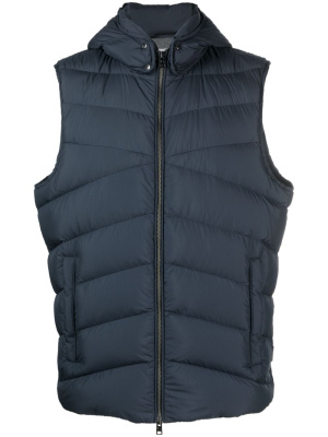 

Hooded padded zip-up gilet, Woolrich Hooded padded zip-up gilet