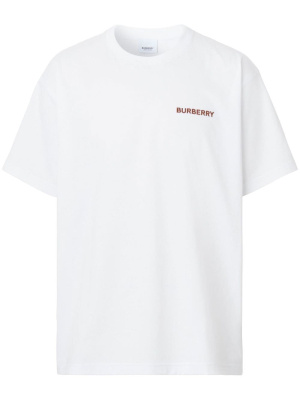 

TB logo-embroidered round-neck T-shirt, Burberry TB logo-embroidered round-neck T-shirt