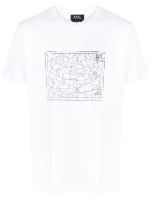 

Carl cotton T-shirt, A.P.C. Carl cotton T-shirt