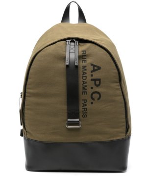 

Sense logo-print backpack, A.P.C. Sense logo-print backpack