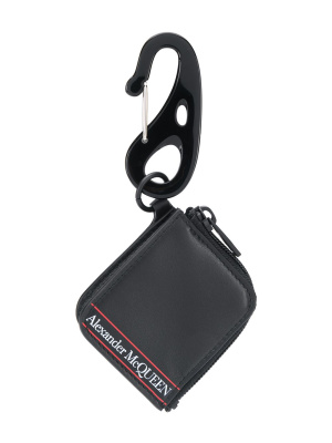 

Logo keyring wallet, Alexander McQueen Logo keyring wallet