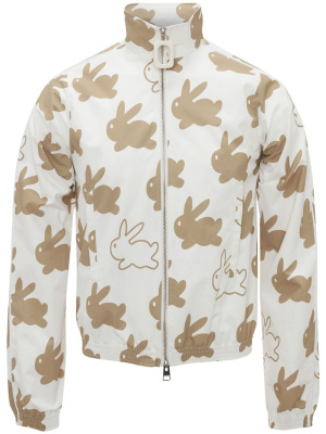 

Bunny-print technical jacket, JW Anderson Bunny-print technical jacket