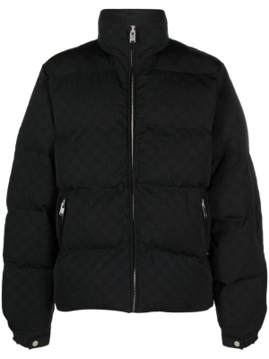 

Monogram-embossed puffer jacket, MISBHV Monogram-embossed puffer jacket