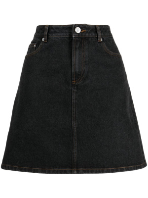 

Standard A-line denim miniskirt, A.P.C. Standard A-line denim miniskirt