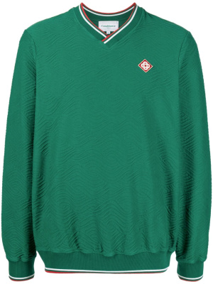 

Wave V-Neck jumper, Casablanca Wave V-Neck jumper