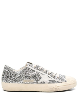 

V-Star glitter sneakers, Golden Goose V-Star glitter sneakers