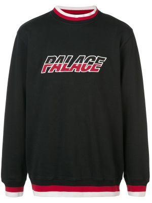 

Split Handle logo-print sweatshirt, Palace Split Handle logo-print sweatshirt