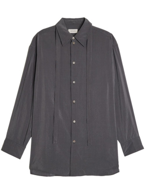 

Neck-tie cotton shirt, Lemaire Neck-tie cotton shirt