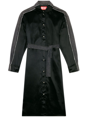 

D-Paige panelled shirtdress, Diesel D-Paige panelled shirtdress