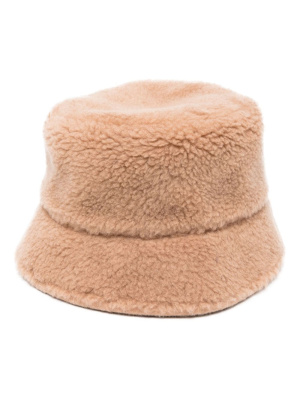 

Dropped fleece bucket hat, Brunello Cucinelli Dropped fleece bucket hat