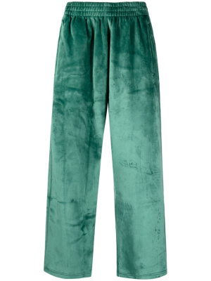 

Ruched velvet track pants, Adidas Ruched velvet track pants