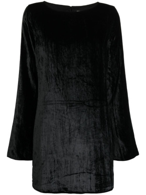

Alava velvet-finish minidress, Loulou Studio Alava velvet-finish minidress