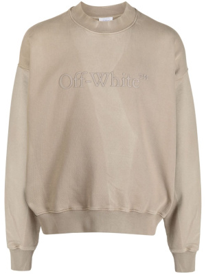 

Laundry logo-embossed cotton sweatshirt, Off-White Laundry logo-embossed cotton sweatshirt