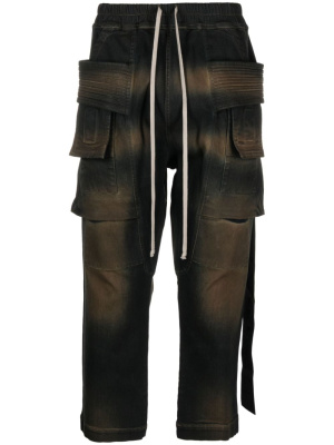 

Drawstring cargo trousers, Rick Owens DRKSHDW Drawstring cargo trousers