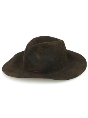 

Fedora wide-brim wool hat, Yohji Yamamoto Fedora wide-brim wool hat