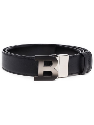 

Logo-buckle leather belt, Bally Logo-buckle leather belt