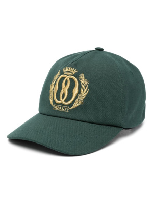 

Logo-embroidered cotton baseball cap, Bally Logo-embroidered cotton baseball cap