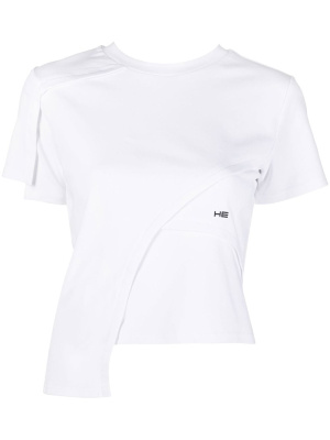 

Embroidered-logo detail T-shirt, HELIOT EMIL Embroidered-logo detail T-shirt