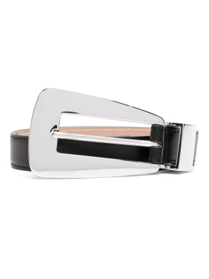 

Buckle leather belt, KHAITE Buckle leather belt