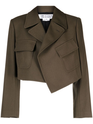 

Cropped wool jacket, Comme Des Garçons Comme Des Garçons Cropped wool jacket