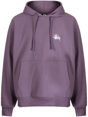 

Logo-print jersey hoodie, Stüssy Logo-print jersey hoodie