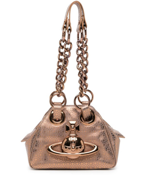 

Archive Orb metallic-leather shoulder bag, Vivienne Westwood Archive Orb metallic-leather shoulder bag