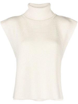 

Megan merino-wool roll-neck vest, ISABEL MARANT Megan merino-wool roll-neck vest