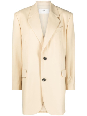 

Oversize virgin wool blazer, AMI Paris Oversize virgin wool blazer