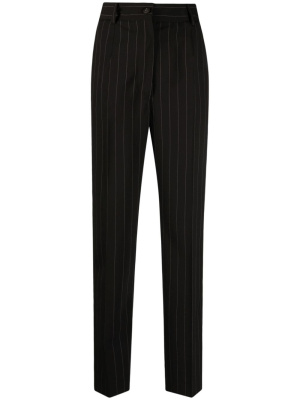 

Stripe-pattern wool tapered trousers, Dolce & Gabbana Stripe-pattern wool tapered trousers