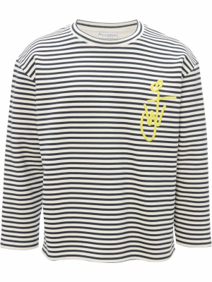 

Striped long-sleeve T-shirt, JW Anderson Striped long-sleeve T-shirt