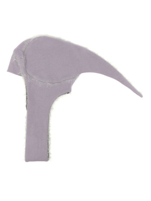 

Twisted Ribbon asymmetric ribbed beanie, Kiko Kostadinov Twisted Ribbon asymmetric ribbed beanie