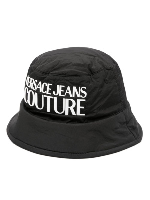 

Logo-debossed bucket hat, Versace Jeans Couture Logo-debossed bucket hat