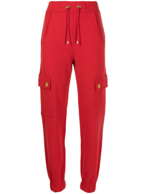

Drawstring cargo track pants, Balmain Drawstring cargo track pants