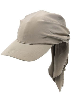 

Scarf-detail cap, TOTEME Scarf-detail cap
