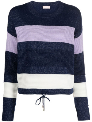 

Striped crew-neck jumper, LIU JO Striped crew-neck jumper