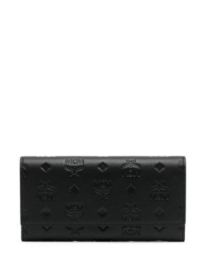 

Large Aren embossed-monogram leather wallet, MCM Large Aren embossed-monogram leather wallet