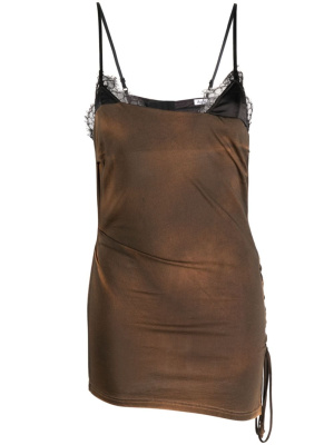 

Lace-up cotton tank top, Acne Studios Lace-up cotton tank top