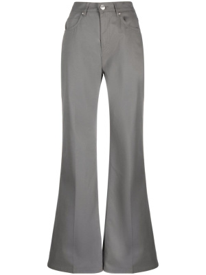 

High-waist flared trousers, AMI Paris High-waist flared trousers
