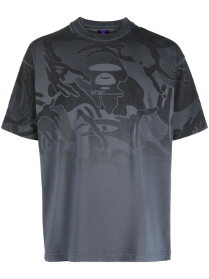 

Gradient-effect cotton T-shirt, AAPE BY *A BATHING APE® Gradient-effect cotton T-shirt