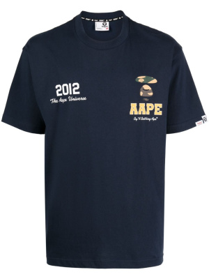 

Aape University cotton T-shirt, AAPE BY *A BATHING APE® Aape University cotton T-shirt