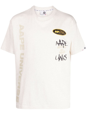 

Graphic-print cotton T-Shirt, AAPE BY *A BATHING APE® Graphic-print cotton T-Shirt