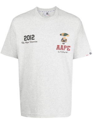 

Aape University cotton T-shirt, AAPE BY *A BATHING APE® Aape University cotton T-shirt