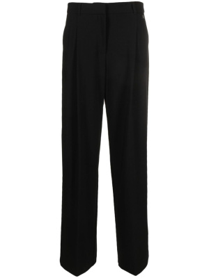 

Pleat-detail straight-leg trousers, TWINSET Pleat-detail straight-leg trousers