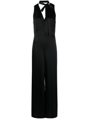 

V-neck sleeveless jumpsuit, TWINSET V-neck sleeveless jumpsuit