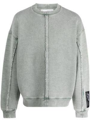 

Chopped organic-cotton sweatshirt, Axel Arigato Chopped organic-cotton sweatshirt