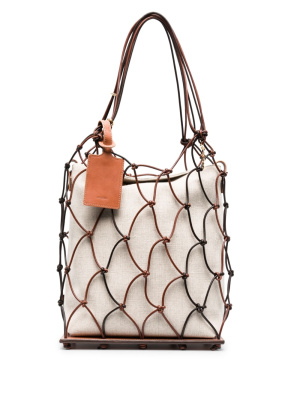 

Fishnet tote bag, Jacquemus Fishnet tote bag