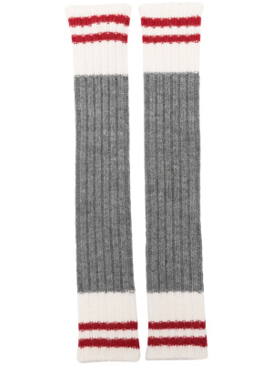 

Striped ribbed-knit sleeves, Dsquared2 Striped ribbed-knit sleeves