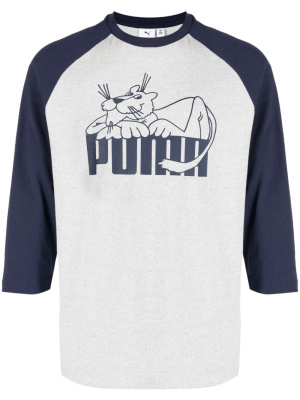 

X Noah logo-print T-shirt, Puma X Noah logo-print T-shirt
